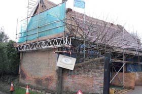 Case Study - Scaffolding in Whitchurch