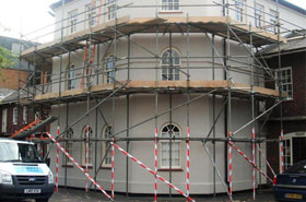 Leighton Buzzard Scaffolding Building