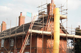 Mursley roof scaffolding